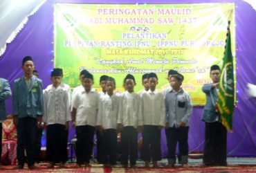 Moment Pelantikan, IPNU IPPNU Rembang Kenalkan MEA