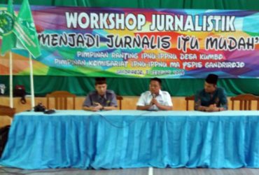 Kader IPNU-IPPNU Dilatih Menulis Berita