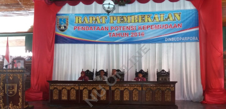 Dinbudparpora Rembang Percayakan Pendataan Potensi Pemuda kepada IPNU-IPPNU