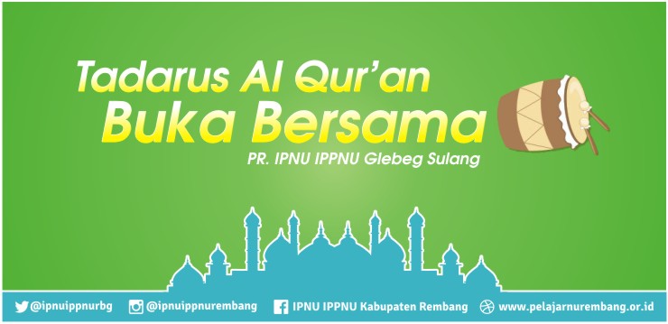 Jadwal Tadarus Al Qur’an & Buka Bersama Ramadhan 1437 H PR Glebeg Sulang