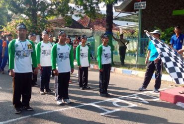 Lomba Gerak Jalan Cepat 8 Km, IPNU Rembang Kenalkan CBP