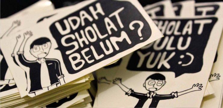 Pembuatan Jadwal Sholat Jadi Program Kerja Ranting Glebeg