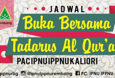 tadarus dan buka bersama pac kaliori