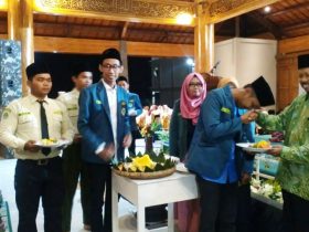 Bersama Ribuan Santri Jateng, PC IPNU Rembang