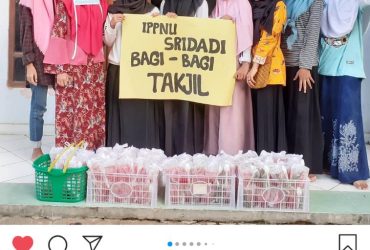 BAGI TAKJIL PELAJAR NU SRIDADI