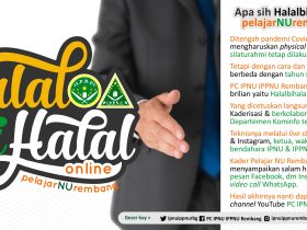 HALALBIHALAL ONLINE - PELAJAR NU REMBANG