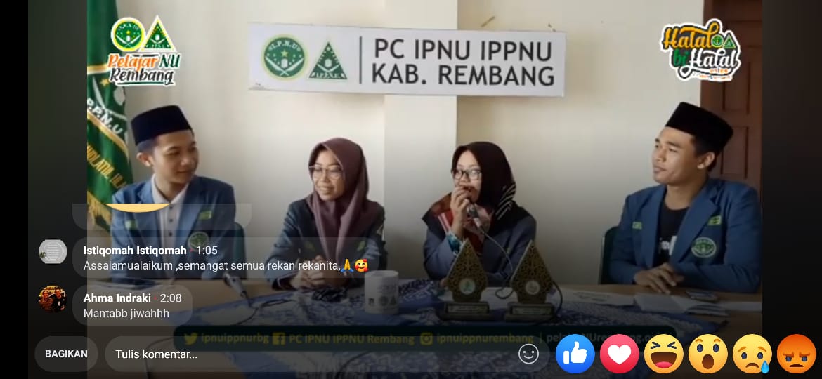 HALALBIHALAL ONLINE - PELAJAR NU REMBANG