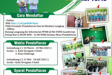 PPDB MA YSPIS 2021